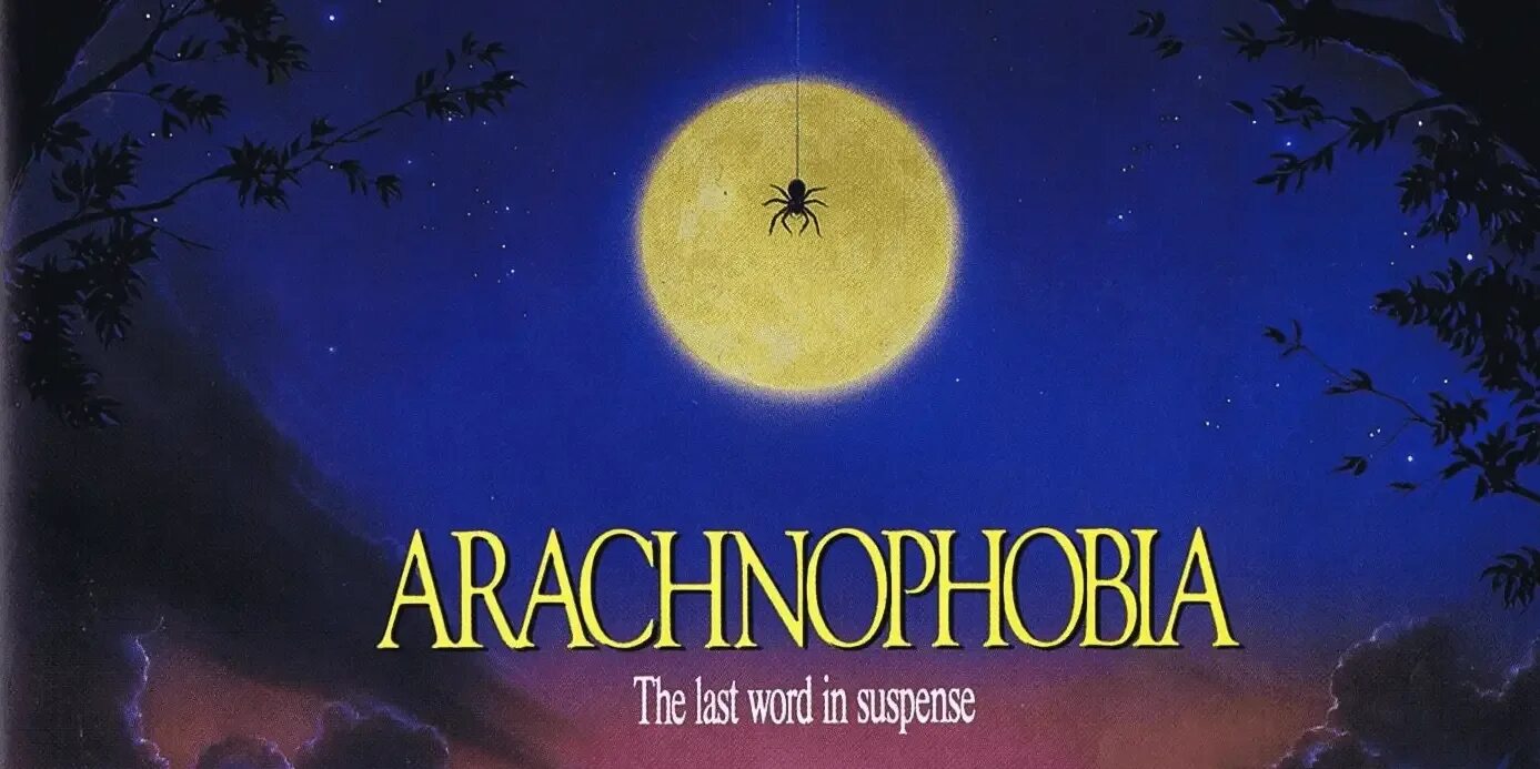 Arachnophobia картинка с надписью.