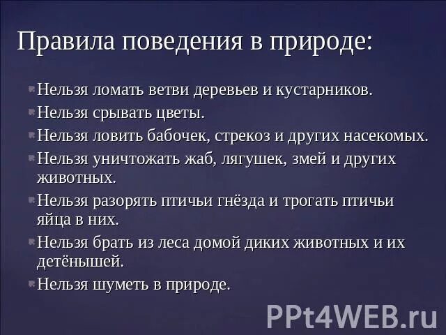 Правила разумного поведения человека в природе. Правила поведения на природе. Правила поведения людей в окружающей природной среде. Правила поведения на природе 3 класс.