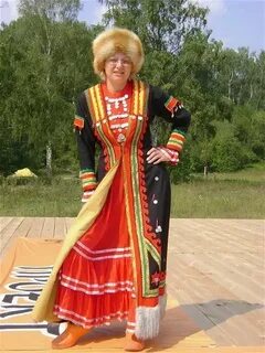Башкирский народный костюм женский