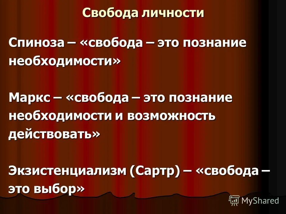 Основные функции свободы. Свобода личности. Понятие свободы личности. Спиноза о свободе и необходимости. Личностная Свобода.