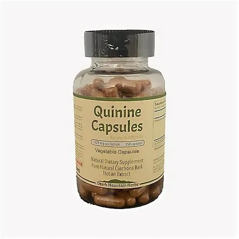 Vegetable capsules. Cramp Bark. Quinine Bark. Quinine Dry.