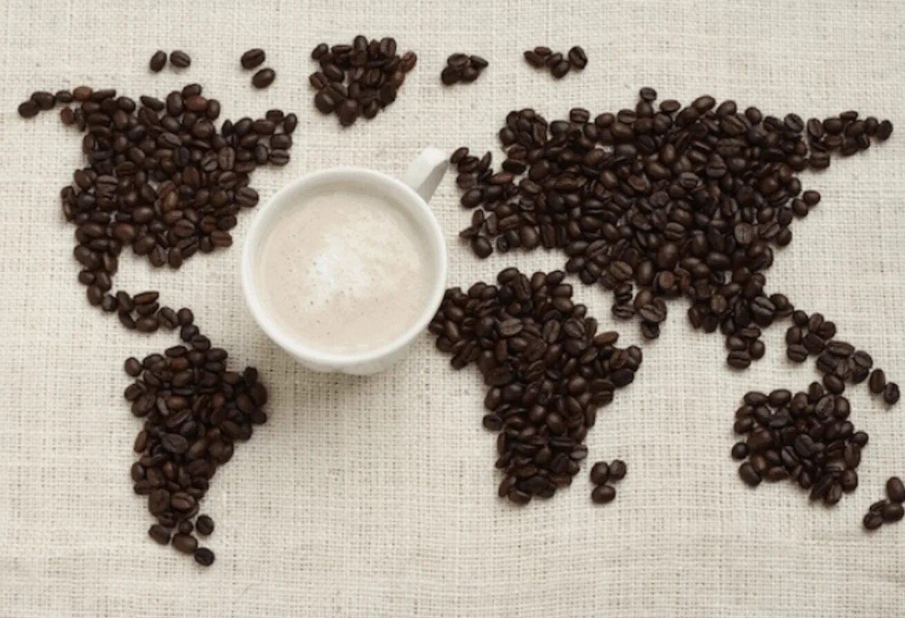Сорта кофейных зерен. Кофейные зерна. Карта из кофейных зерен. Разные сорта кофе. Coffees world