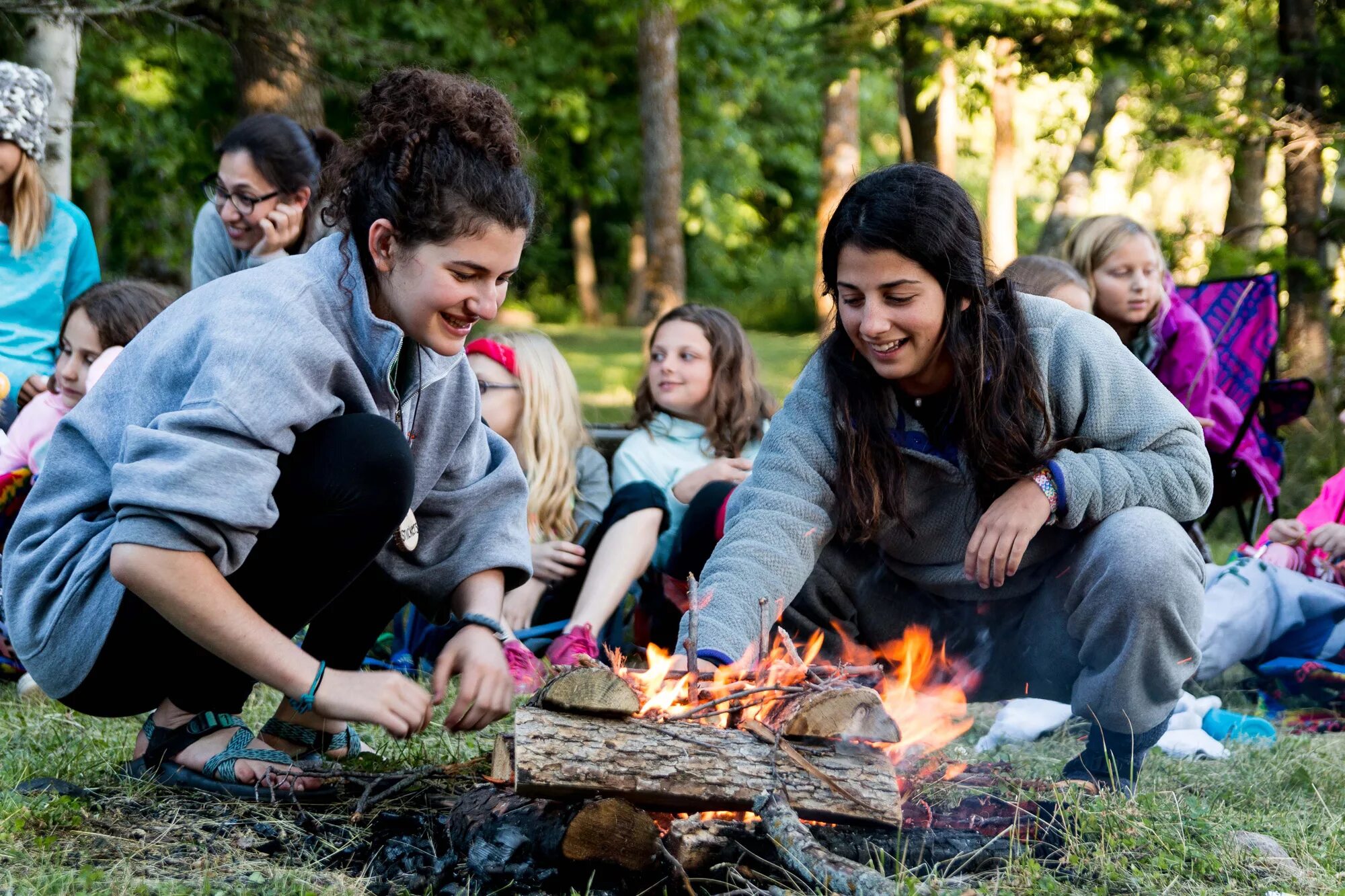 Camp Counselor. Youth Camp. Camp consouleur. Counselor at the Camp.