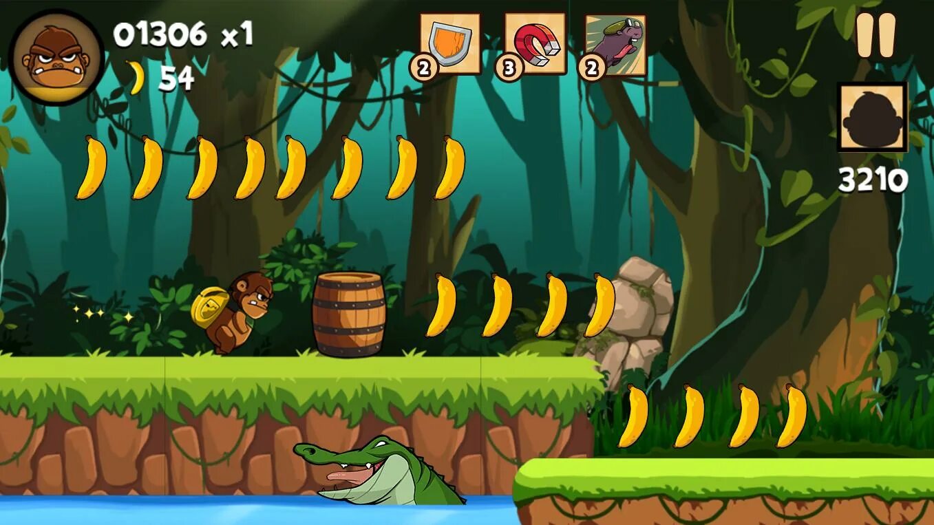 Игры где есть банан. Банана Конг. Бананаконг игра. Игра банан. Препятствия в игре банана Конг.
