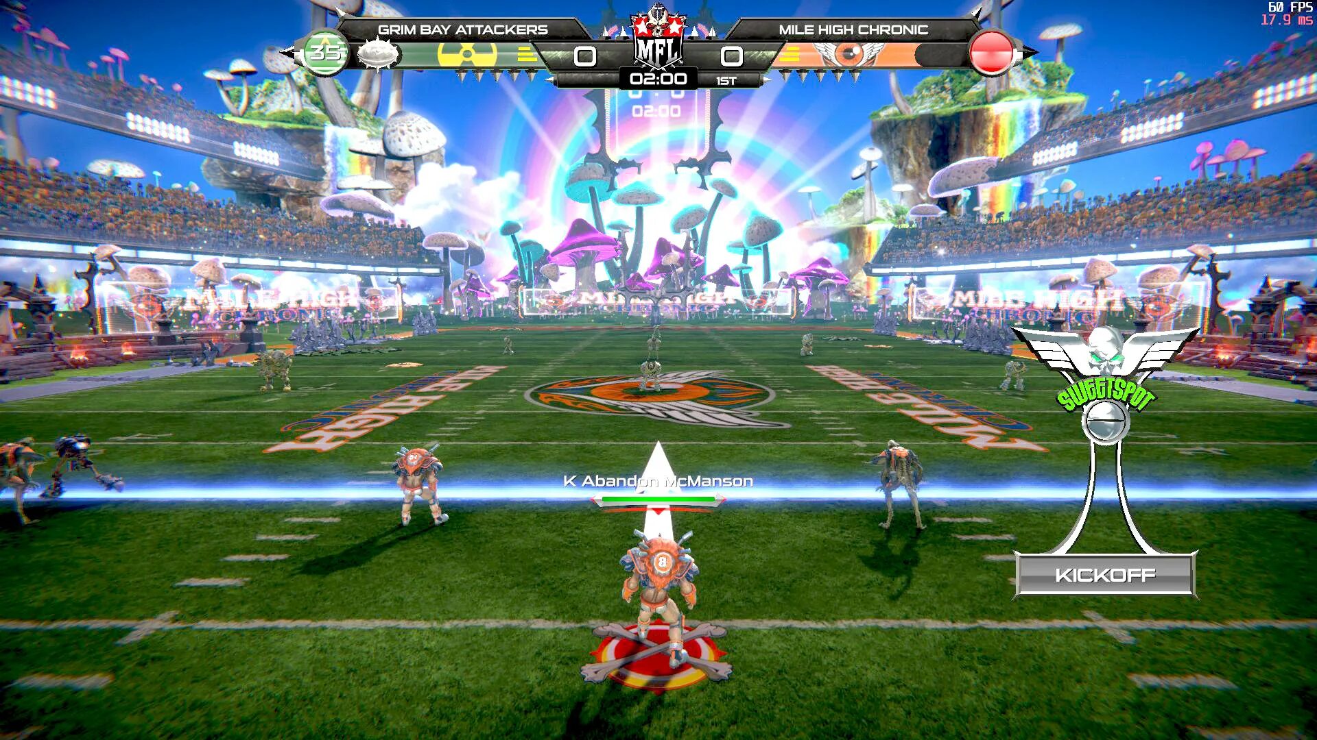 Игра лига 3. Mutant Football League. Mutant Football League: Dynasty Edition. Brutal League Football на приставку. Mutant League Football commercial.