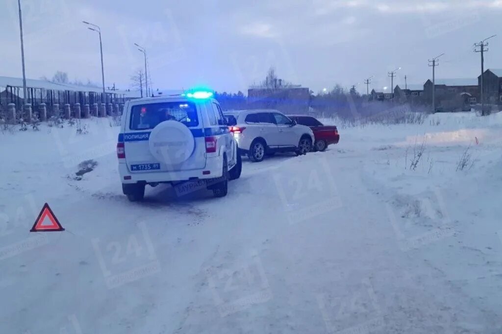 Авария в Муравленко вчера. Фотография города Муравленко 2022.