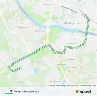 Маршрут 9 маршрутки смоленск