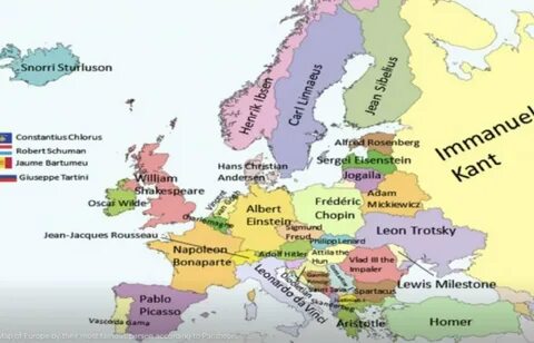 Most famous countries