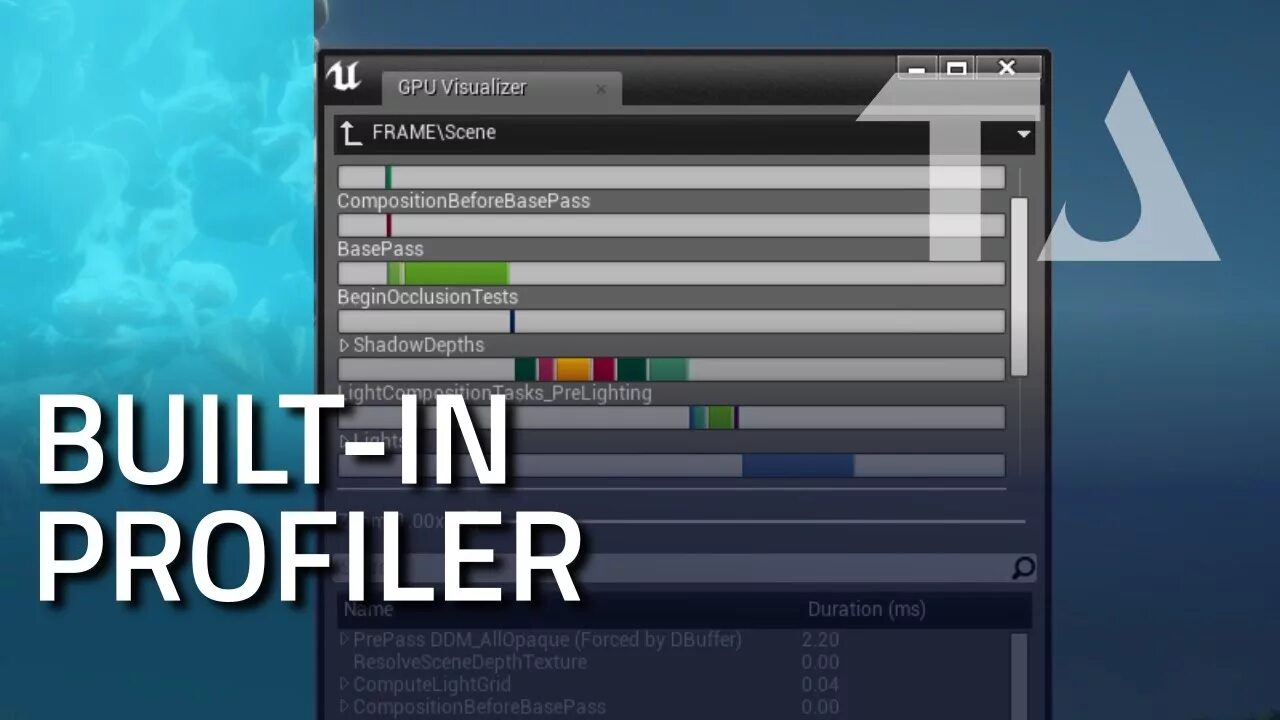 Gpu unreal engine. Ue4 gpu visualizer.