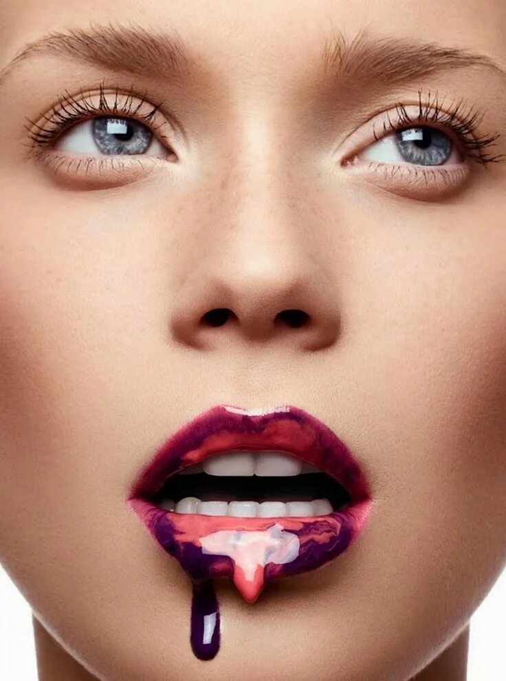 Макияж лица губы Twarz, Czerwone, Usta, Makijaż, Kredka Beauty hacks video, Lipstick, Beauty vide