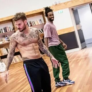 The Nike tracksuit bottoms worn by M. Pokora on the account Instagram of @m...