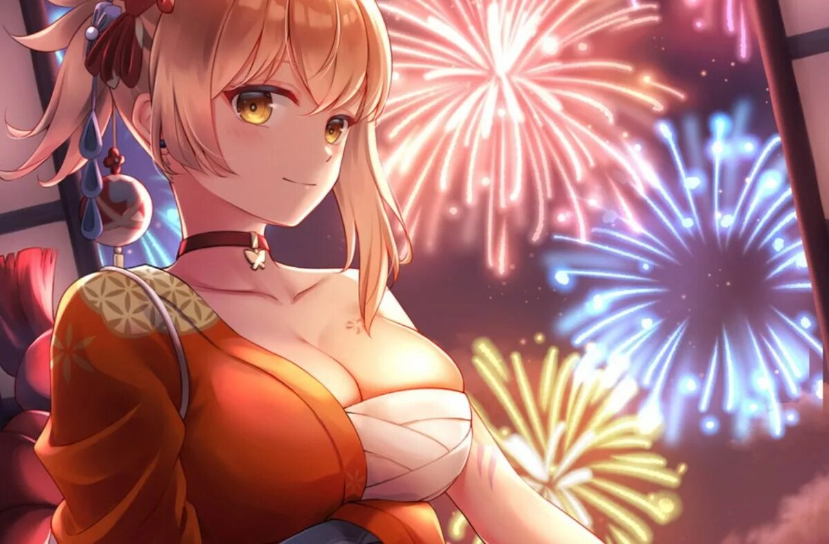 Yoimiya геншин. еимия геншин арт. еимия арты. еимия арты. Yoimiya геншин импакт.