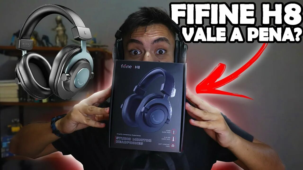 Fifine h6 наушники микрофон