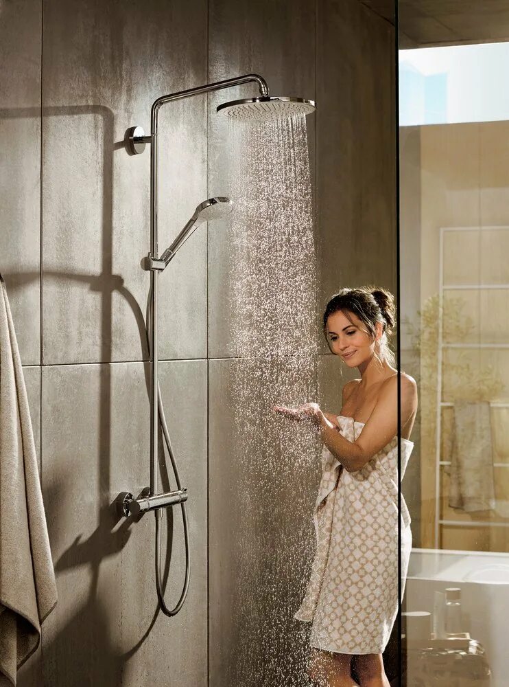 Как называется душевая. Душевая система hansgrohe croma select s 26790000 хром. душевая стойка hansgrohe croma select s 26790000. душевая система hansgrohe croma select s showerpipe 280 1jet с термостатом 26790000. hansgrohe croma select 280 air 1jet showerpipe.