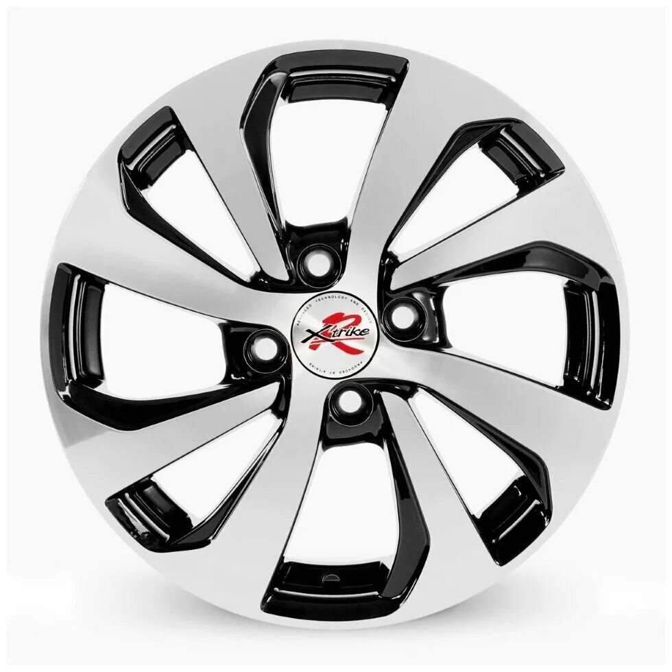 1/алмаз черный. Bk fp. 16*6,5 5*114,3 et45 dia67,1 xtrike x-117 bk/fp. Replikey r112 bk/fp. Bk fp.