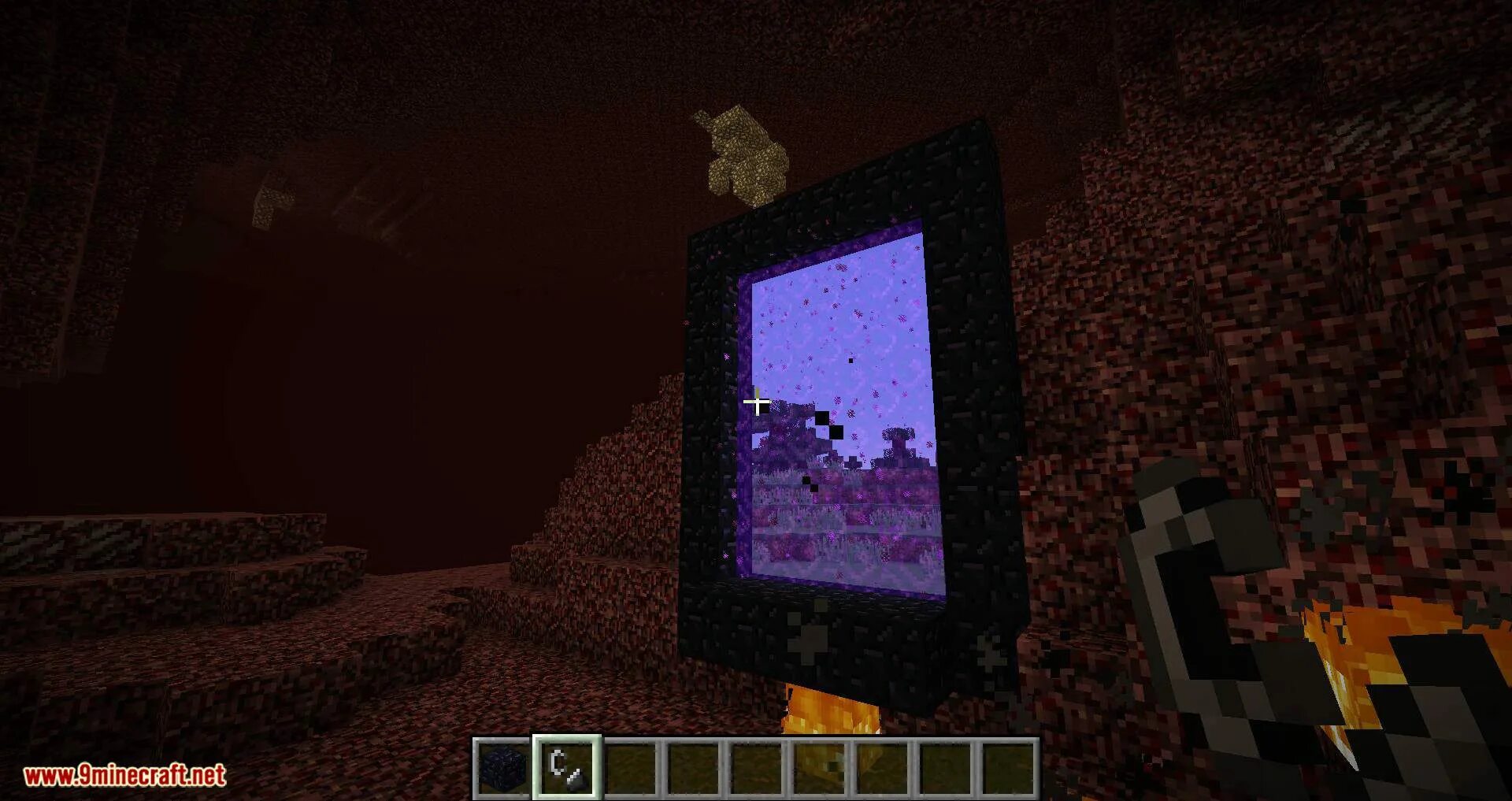 Better portals 1.12 2. Портал в ад в майнкрафте. ад майнкрафт 1.12.2. красивое украшение портала в ад.