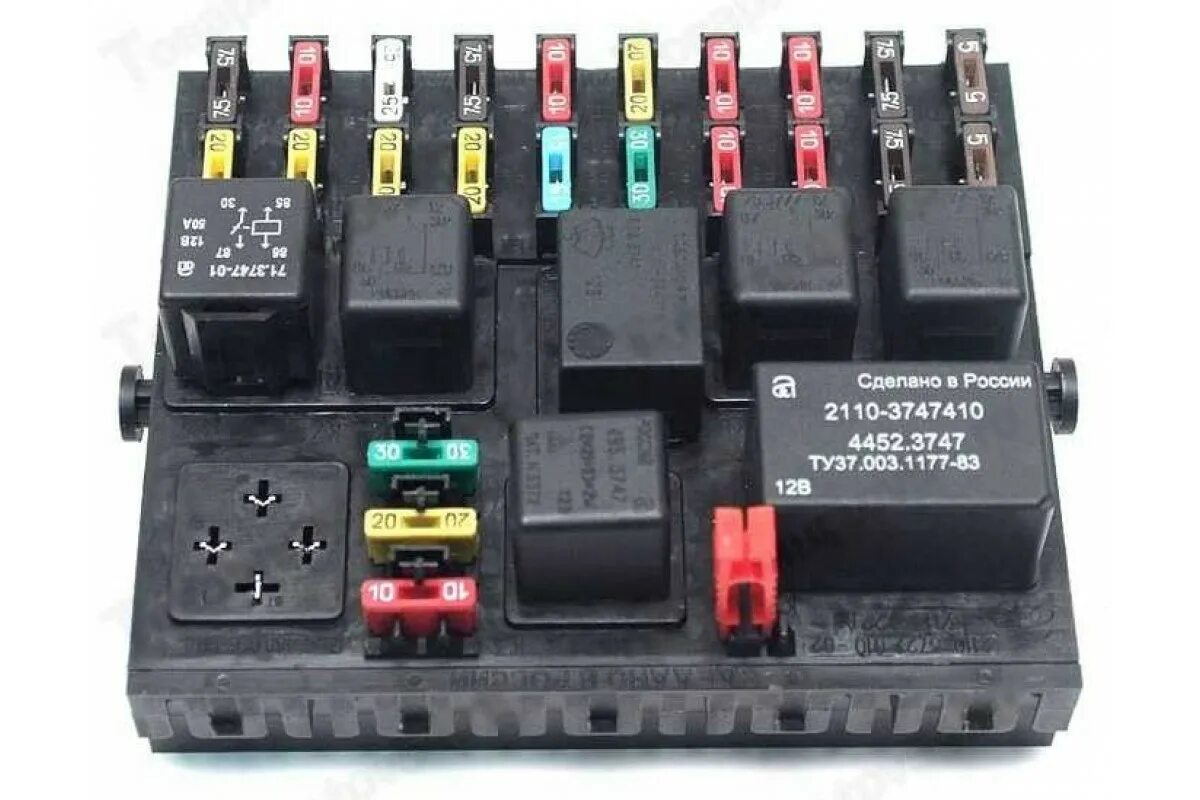 Предохранители ваз 2110 купить. Блок монтажный ВАЗ 2110 монтажный. Монтажный блок ВАЗ 2110. Блок монтажный ВАЗ-2110 (391). Монтажный блок 2110 блок предохранителей.