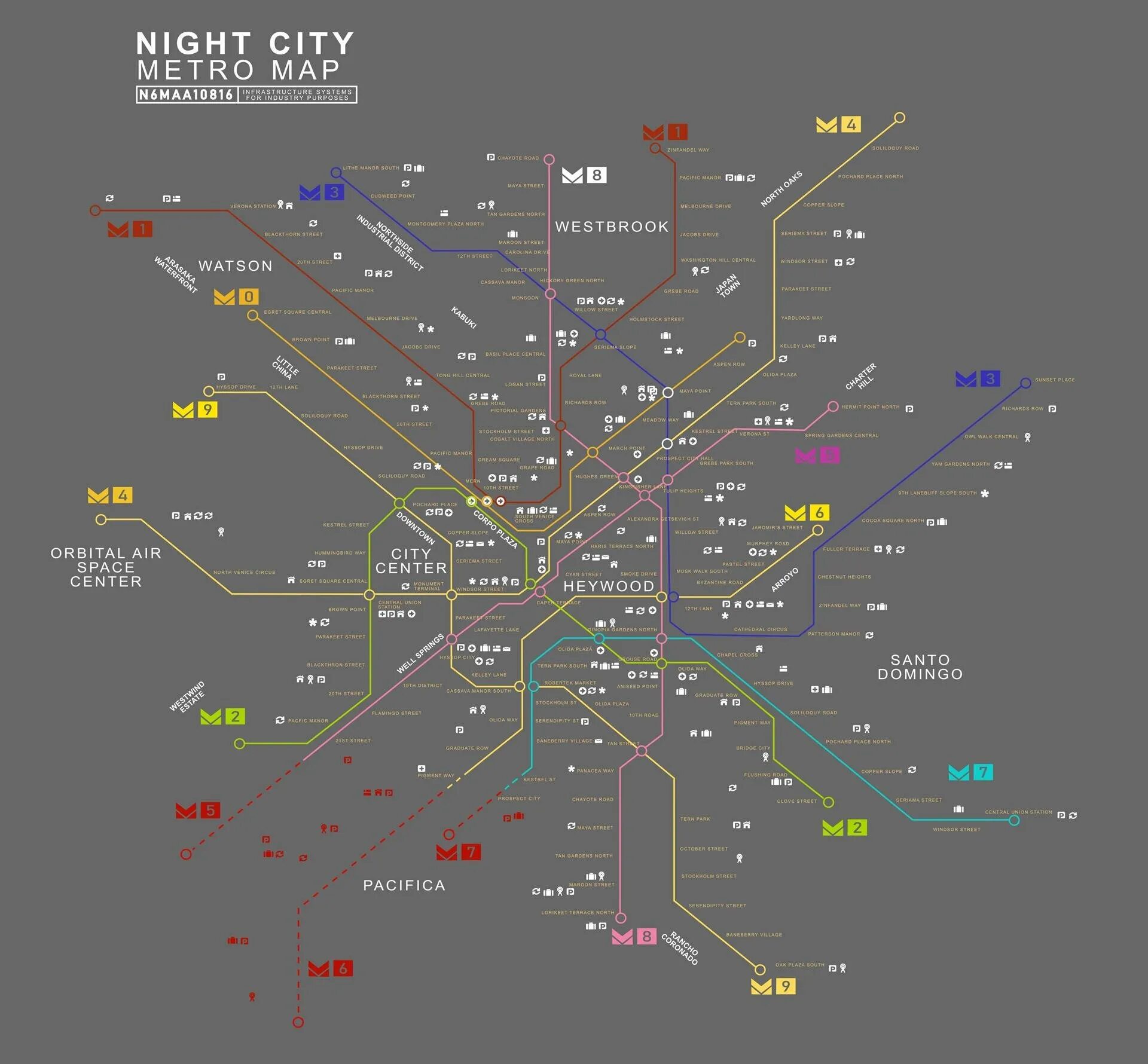 Сити карт метро. Карта Найт Сити в киберпанк. Карта Night City Cyberpunk 2077. Cyberpunk 2077 карта Найт Сити. Night City Cyberpunk 2077 Map.