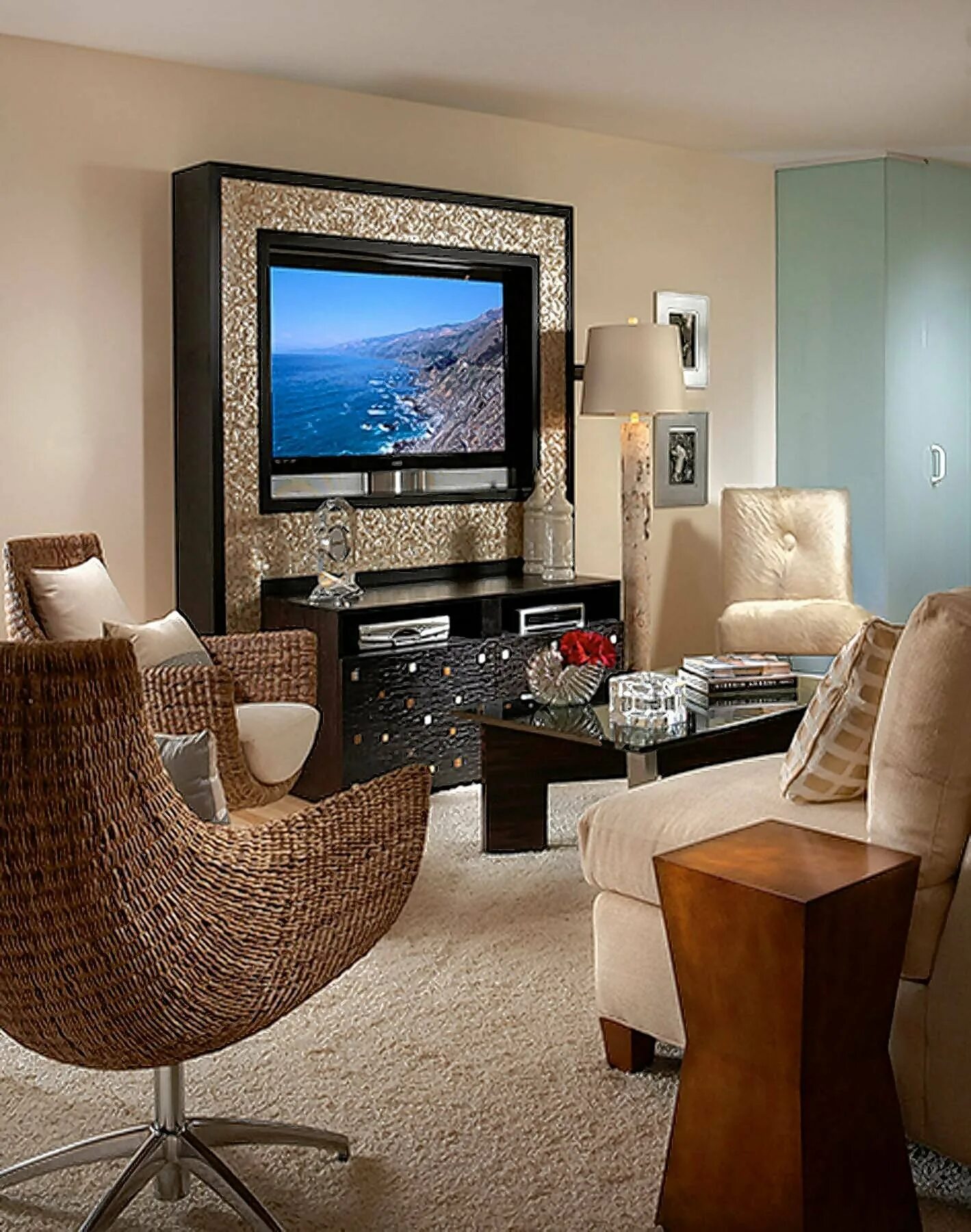 Телевизор в интерьере гостиной. Телевизор на стене. Телевизор в гостиной. Телевизор в углу гостиной.