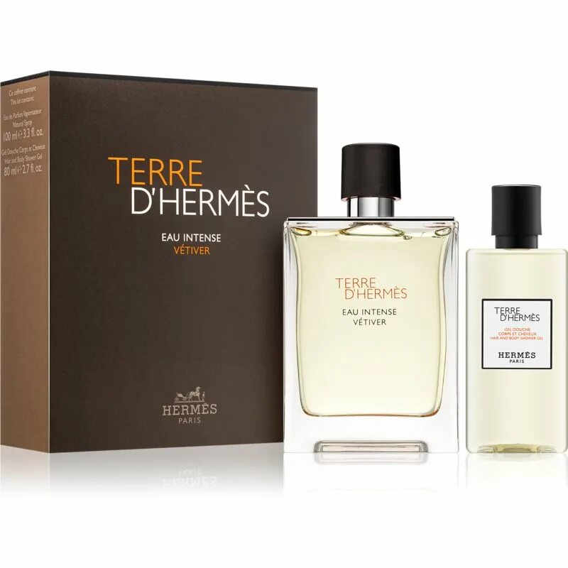 Гермес 10. Hermes Terre d'Hermes EDP 75ml. Terre d'Hermes Eau intense Vetiver. Terre d'Hermes intense Vetiver 100 мл. Hermes Terre d'Hermes набор.