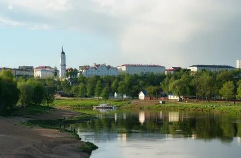 Белорусской город на днепре