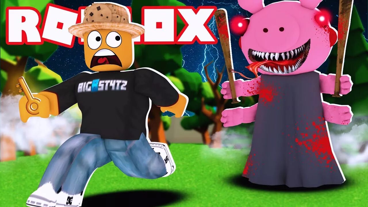 Piggy roblox hunt. Пигги РОБЛОКС. Картинки Piggy Roblox. Персы Пигги РОБЛОКС. РОБЛОКС хоррор Piggy.