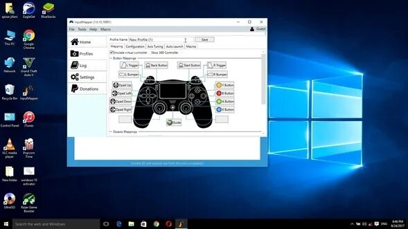 Драйвер windows ds4. Ds4windows. inputmapper. ds4 windows 10. ps4 windows.