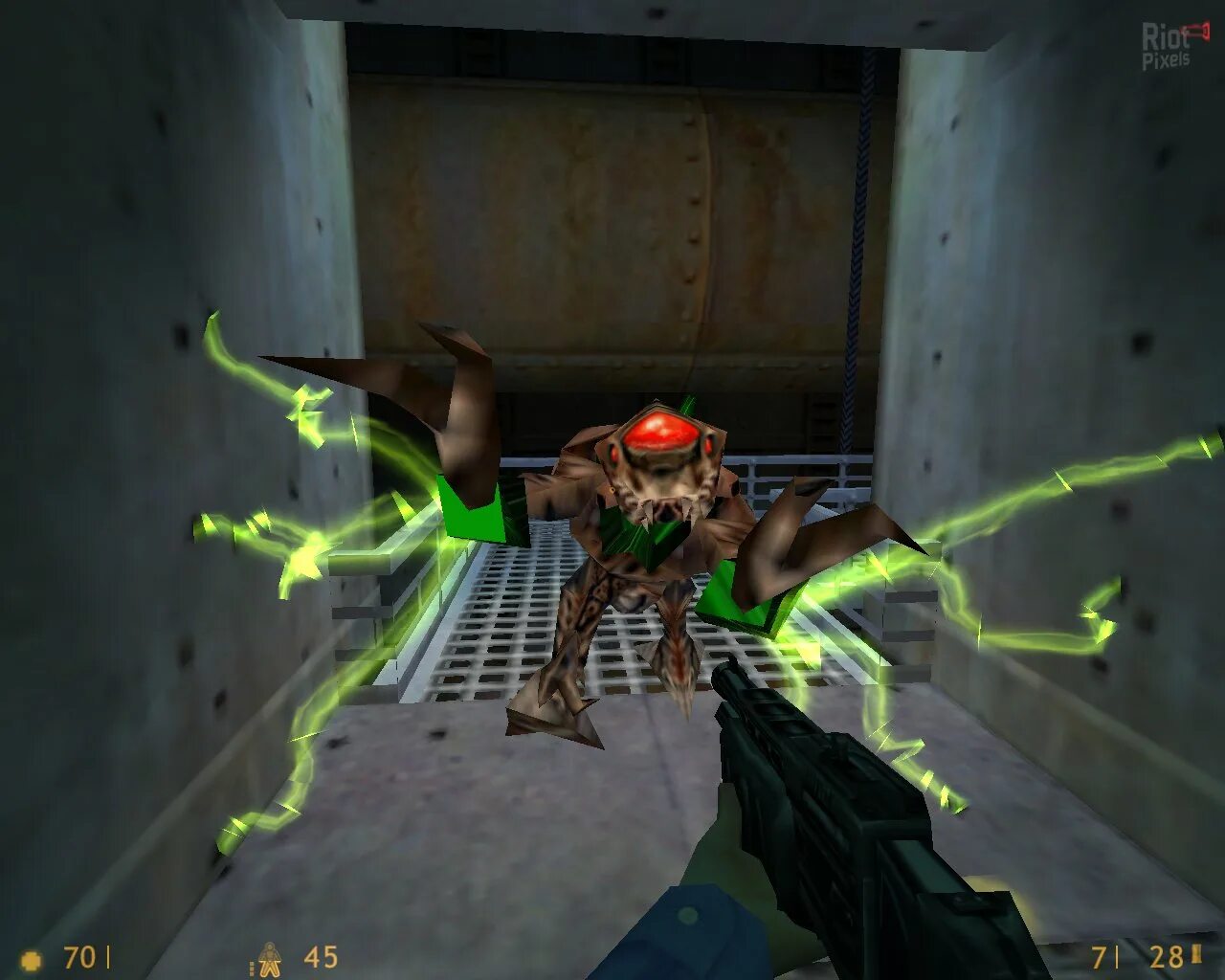 Half-Life: Blue Shift. Халф лайф 1 Блю шифт. Blue Shift вортигонт. Half Life зеленый.