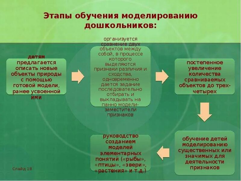 Методика обучения моделированию. Моделирование в экологическом образовании дошкольников. этапы обучения моделированию дошкольников. этапы моделирования в доу. модель экологического образования дошкольников.