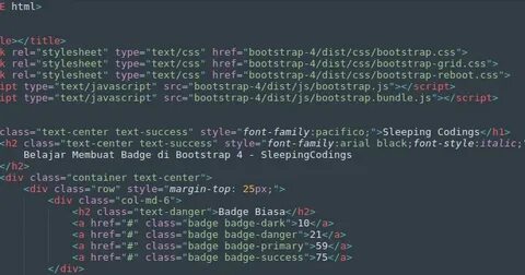 Style class a href