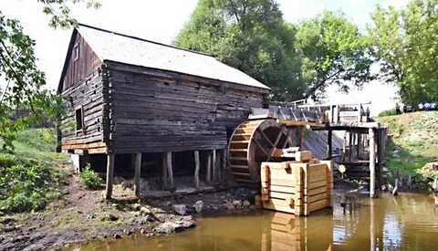 Водяная мельница красникова