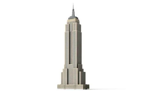 How To Draw A Empire State Building - Empire State Building Drawing. 