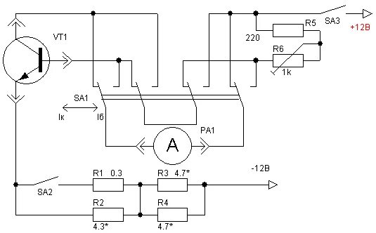 схема прибора для проверки мощных транзисторов. двухтактный усилитель на транзисторах п210. схема прибора для проверки полевых транзисторов. подобранные пары транзисторов. комплементарные пары транзисторов ссср.