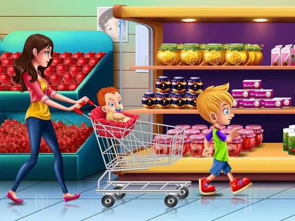 They go shopping days go. Супермаркет для дошкольников. Супермаркет картина для детей. Продуктовый магазин для детей. Ребенок в магазине.