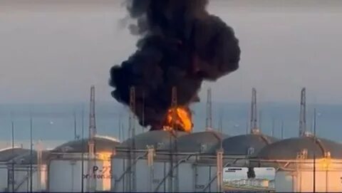 Где горит нефтебаза в ростовской
