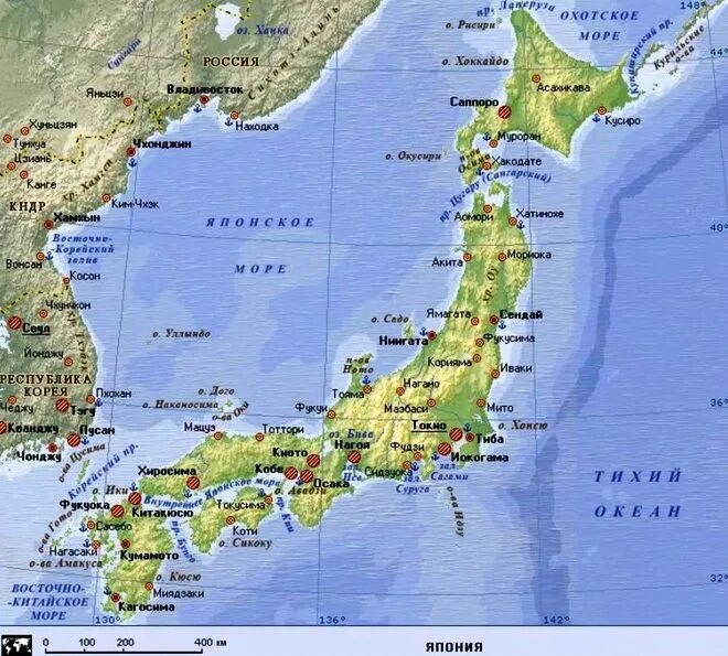 Карта Японии с островами. Политическая карта Японии. Географическая карта Японии с островами. Милая хоккайдо я тебя хонсю