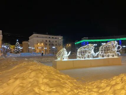 Кировск в январе