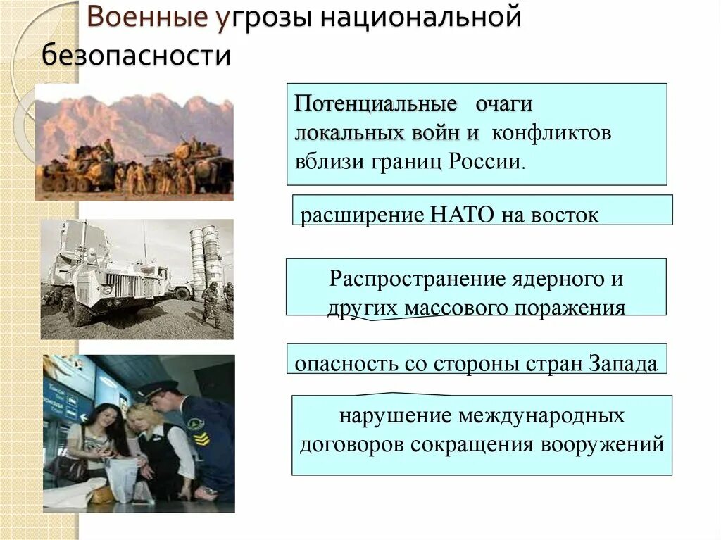 Примеры угрозы россии. Военные угрозы национальной безопасности. Угрозы национальной безопасности РФ. Угрозы безопасности России. Угрозаациональной безопасности.