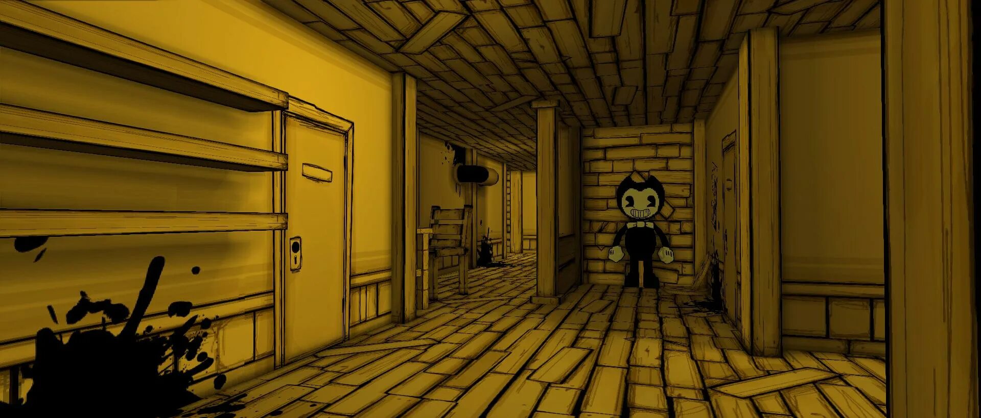 Чернильная машина все главы. Bendy and the Ink Machine карта 1 главы. Bendy and the Ink Machine карта. Карта БЕНДИ 1 глава. BATIM Chapter 2.