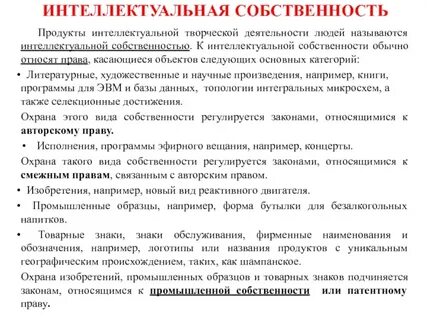 Продукт интеллектуальной деятельности