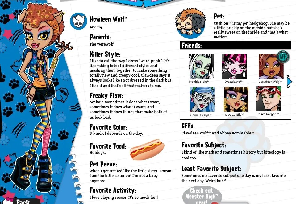 ученики школы монстер хай. монстр хай все персонажи и их имена и история. монстер хай анкеты персонажей. монстр хай биография учеников школы. монстер хай биография героев.