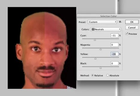 Selecting color