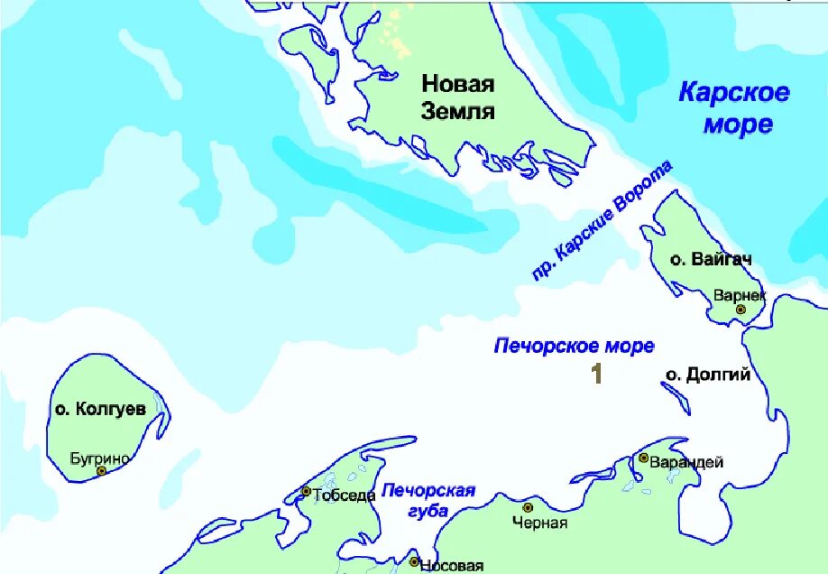 Острова карского моря названия. Острова Вайгач Колгуев новая земля Соловецкие Кижи Онежское озеро. Острова Вайгач Колгуев новая земля. Острова: Колгуев, Вайгач, новая земля, Соловецкие.. Печерская губа залив на карте.