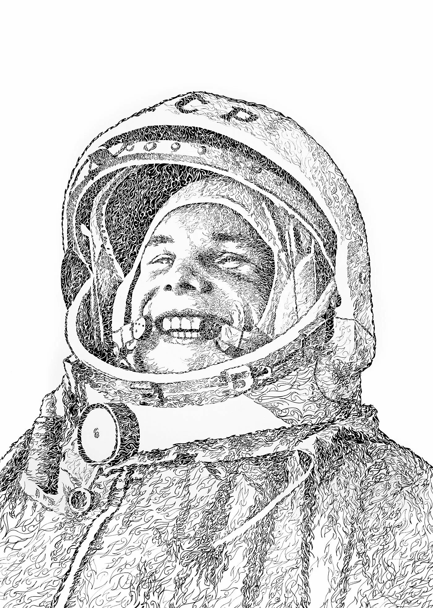 Рисунок гагарин в мире и россии. Космонавт Гагарин раскраска. Гагарин иллюстрация. Гагарин рисунок карандашом. Гагарин портрет.