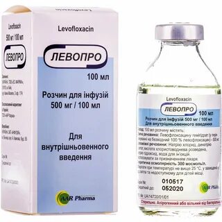 Левофлоксацин инфузия инструкция