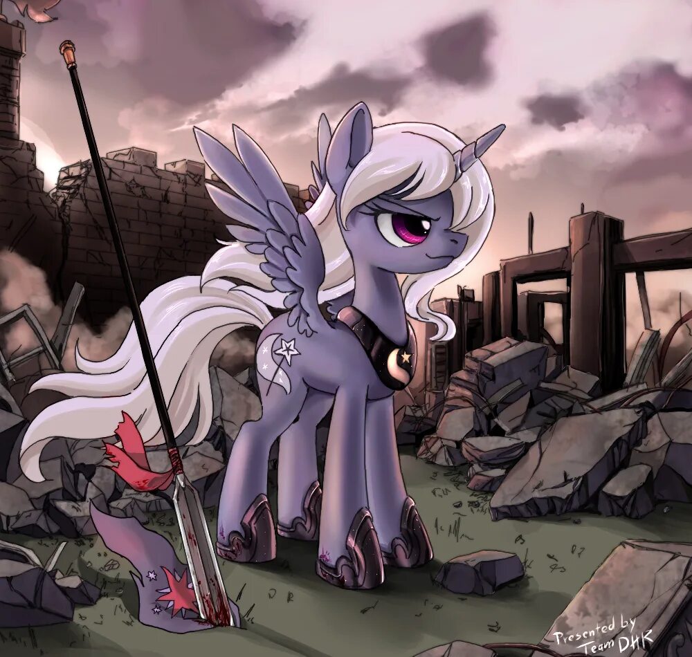 Kill pony. Трикси МЛП. Аликорн фоллаут Эквестрия. Fallout Equestria трикси. MLP стражники гримдарк.