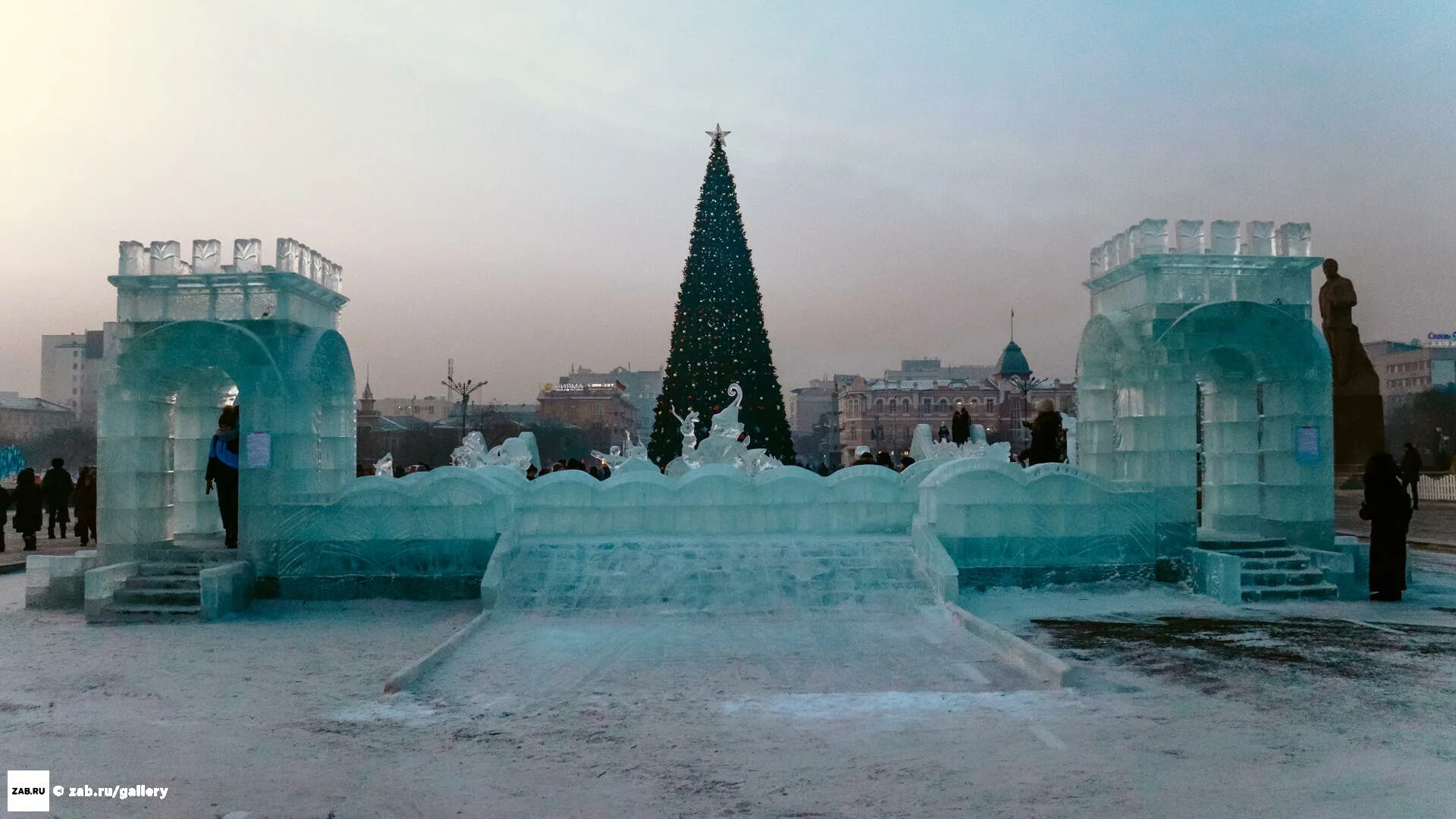 Какая зима в чите