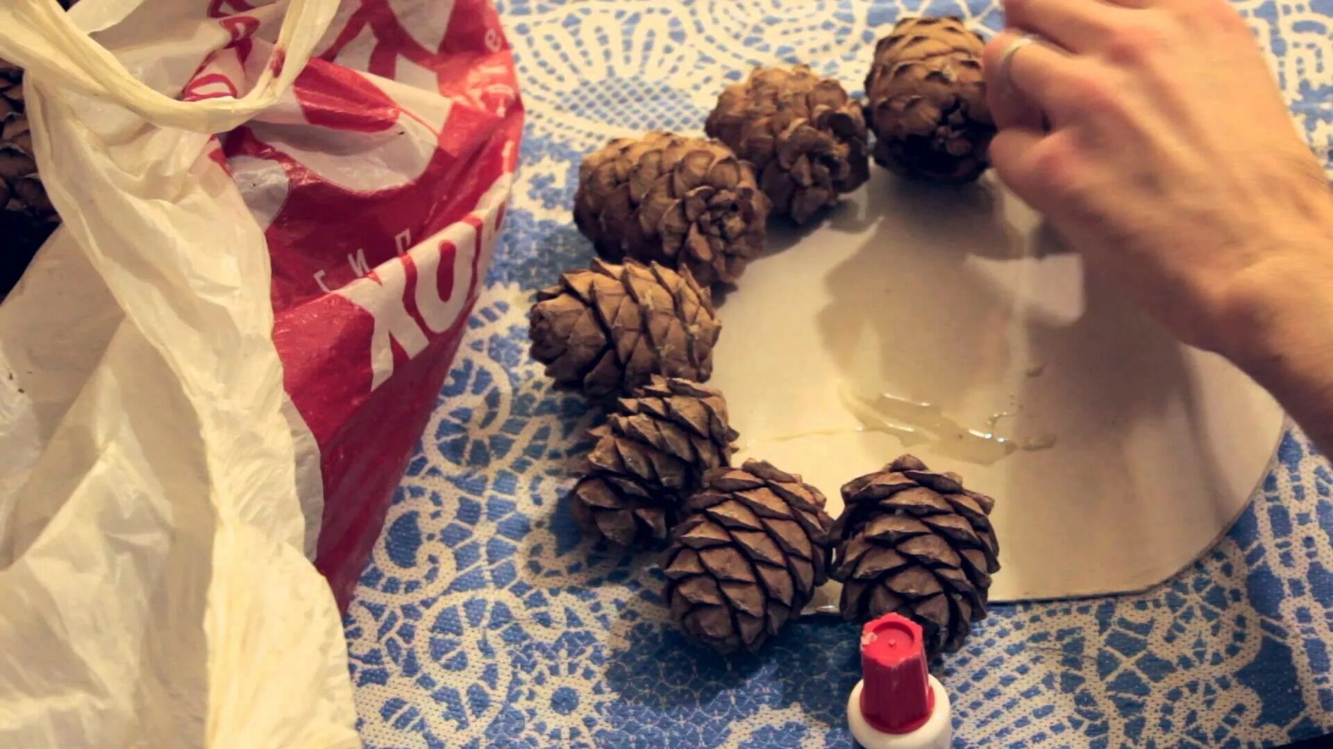 Поделки из кедровых шишек