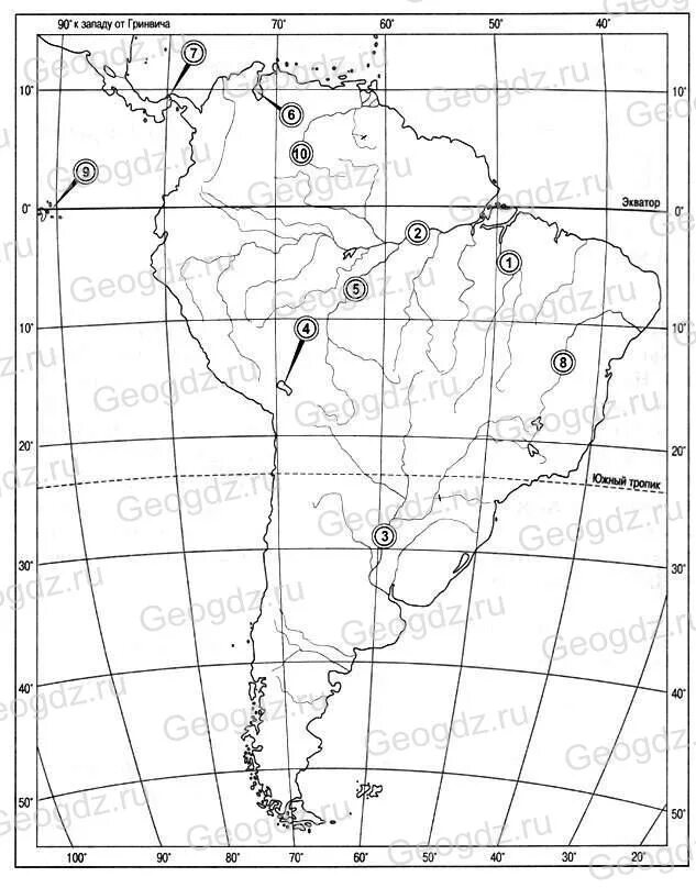 Объекты гидрографии Южной Америки. Береговая линия Южной Америки контурная карта 7. Береговая линия Южной Америки контурная карта. Гидрография Южной Америки 7 класс. Крупнейшие реки южной америки на контурной карте