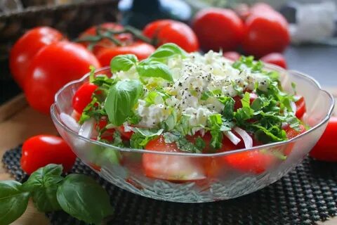 Самый вкусный рецепт помидоры с базиликом